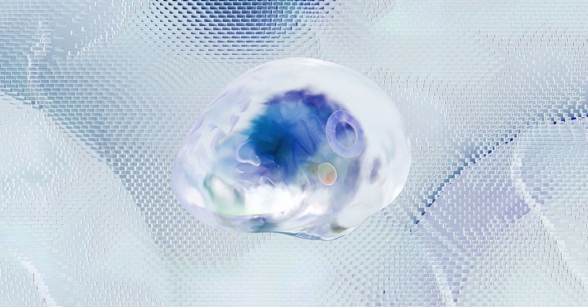 3D rendered abstract brain concept with neural network.