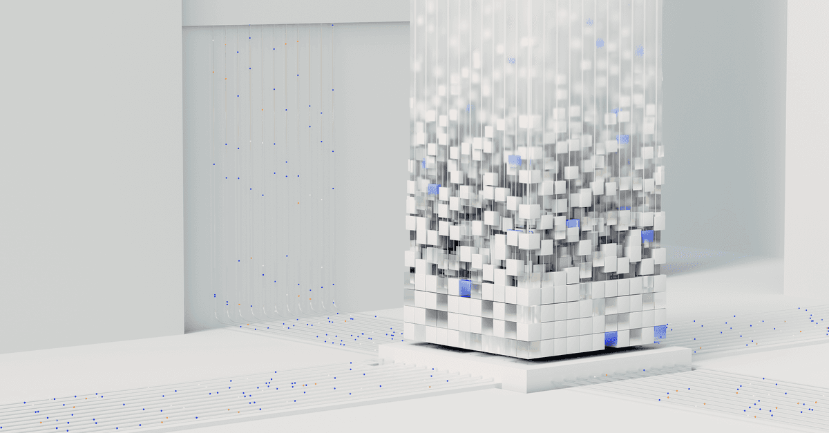 Abstract 3D render visualizing artificial intelligence and neural networks in digital form.
