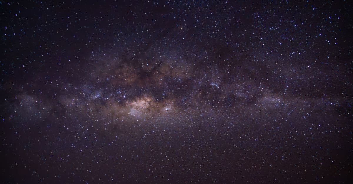 Breathtaking view of the Milky Way galaxy in the clear night sky, showcasing celestial beauty.
