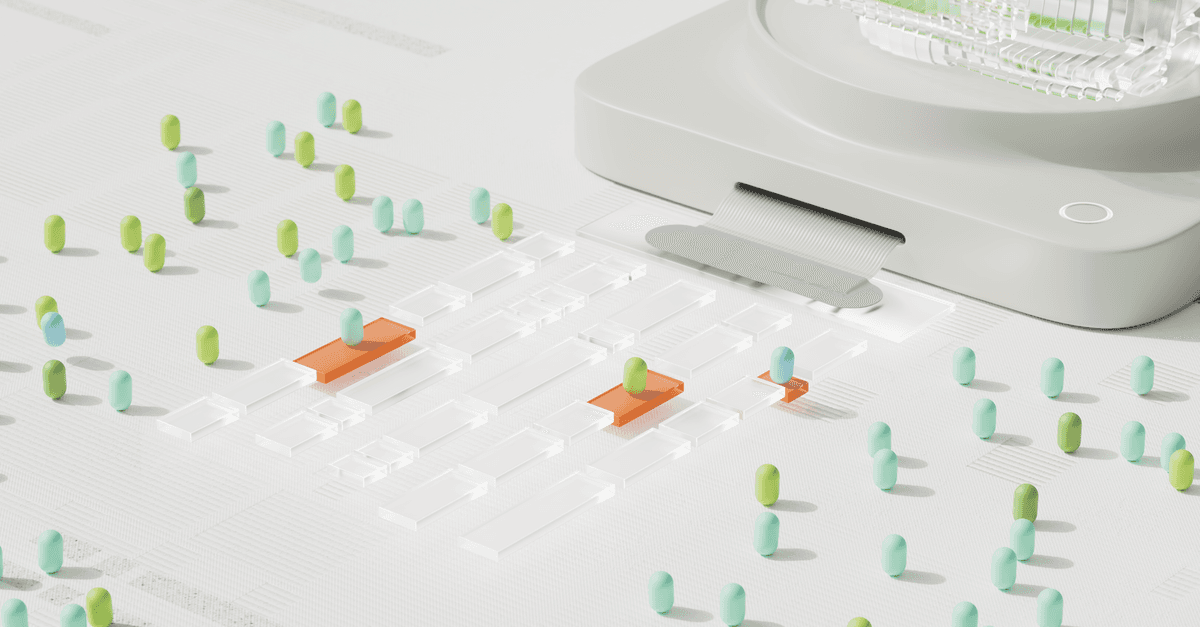 Abstract digital visualization of AI, featuring colorful 3D elements and modern design.