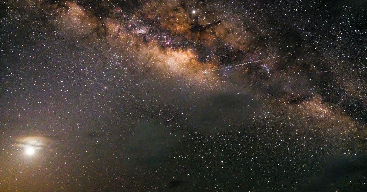 A breathtaking capture of the Milky Way galaxy, showcasing the brilliance of the starry night sky.