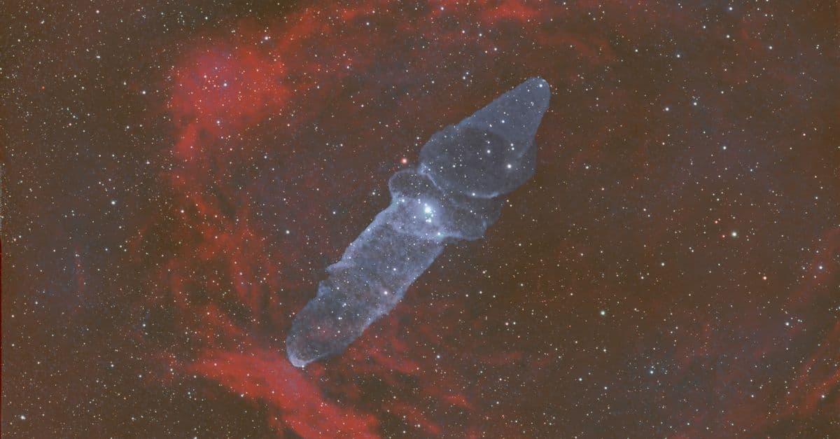 Explore the stunning cosmic nebula surrounded by a rich star field, captured in breathtaking detail.