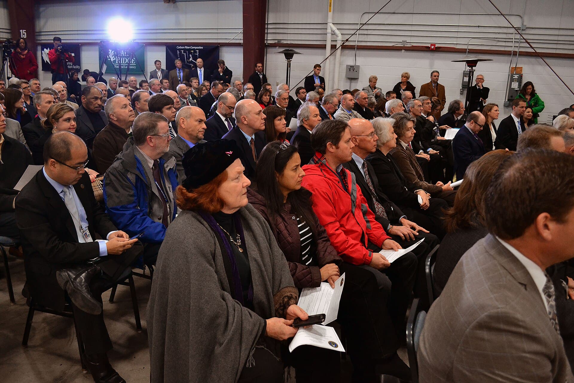 An industrial carbon-fiber technology facility, representing composite materials that can carry structural loads.
