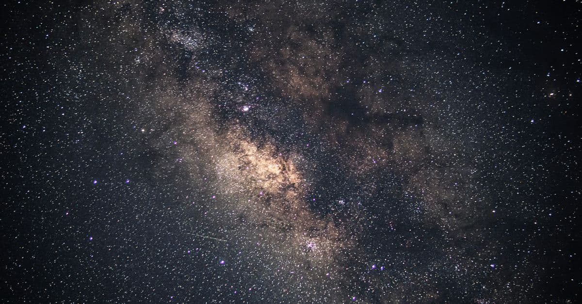 A breathtaking view of the Milky Way galaxy showcasing countless stars against a dark night sky.