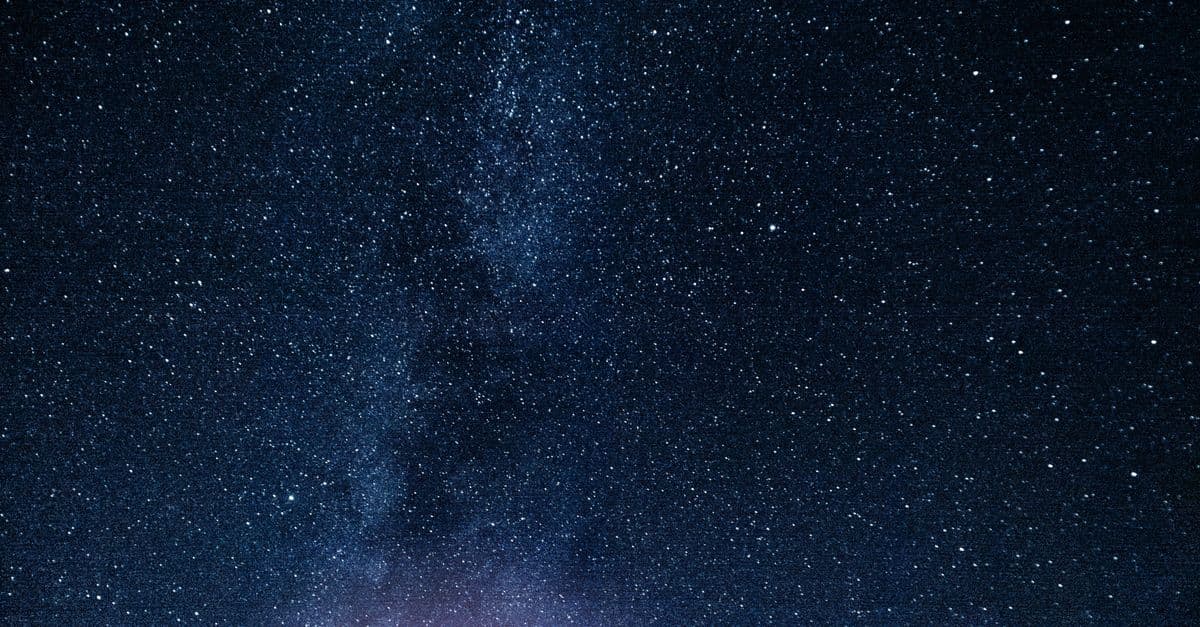 A breathtaking view of a starry night sky showcasing the Milky Way galaxy.
