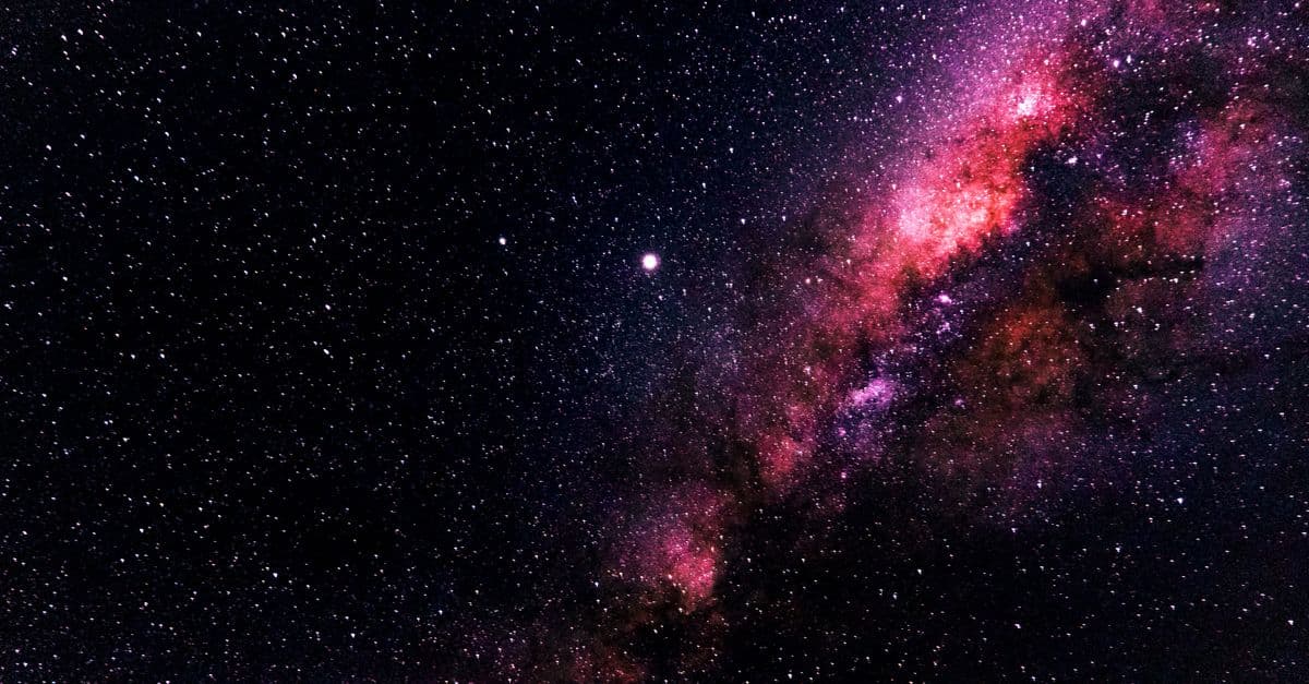 A breathtaking view of the vibrant Milky Way galaxy with countless distant stars.