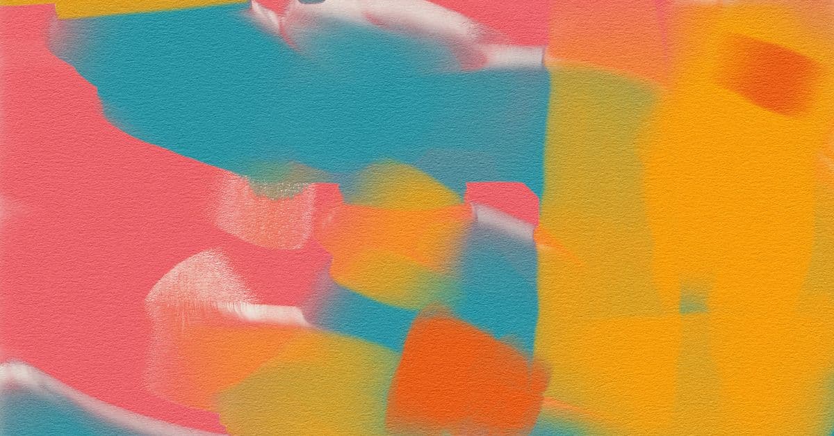 Colorful abstract art with dynamic brushstrokes in a modern expressionist style.